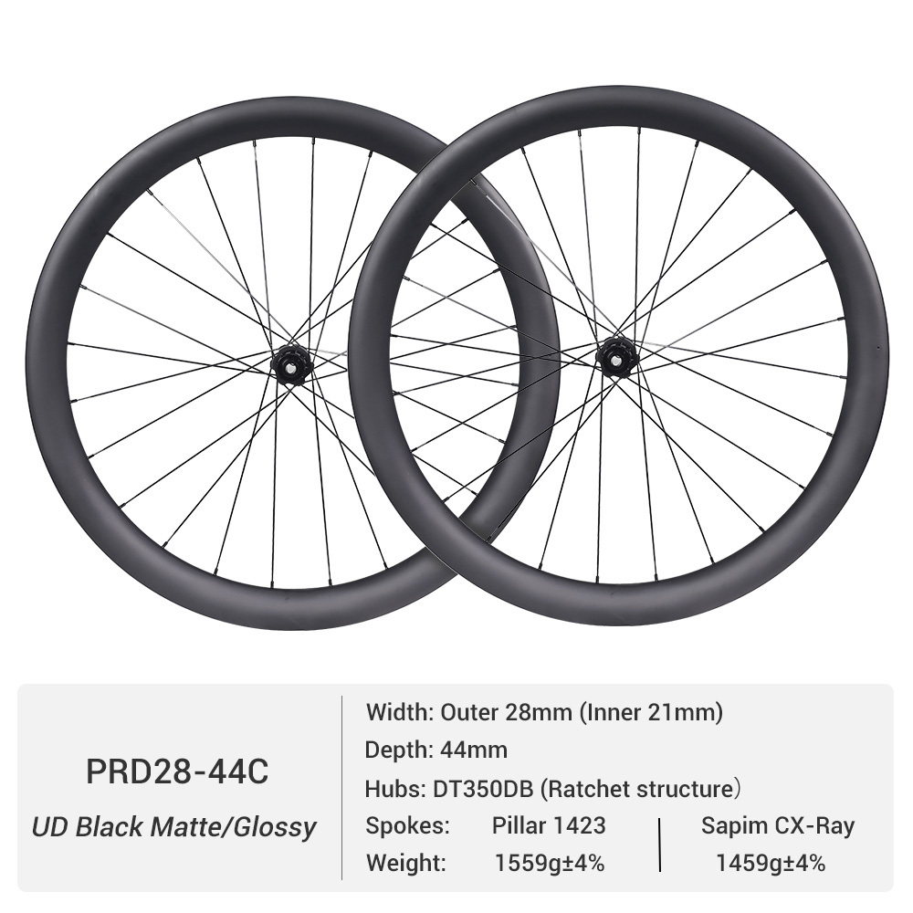 ProX DT350 Carbon Road Wheelset | Upper Mid-range Reliable Carbon Wheels For Training