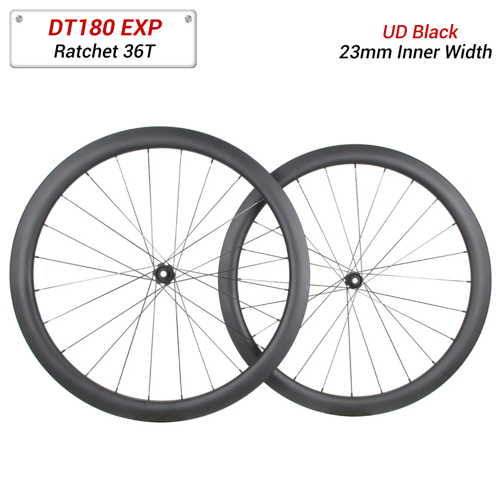 ProX DT180 Premium Road Carbon Wheelset | 23mm Inner Width Top Level Disc Brake Wheels