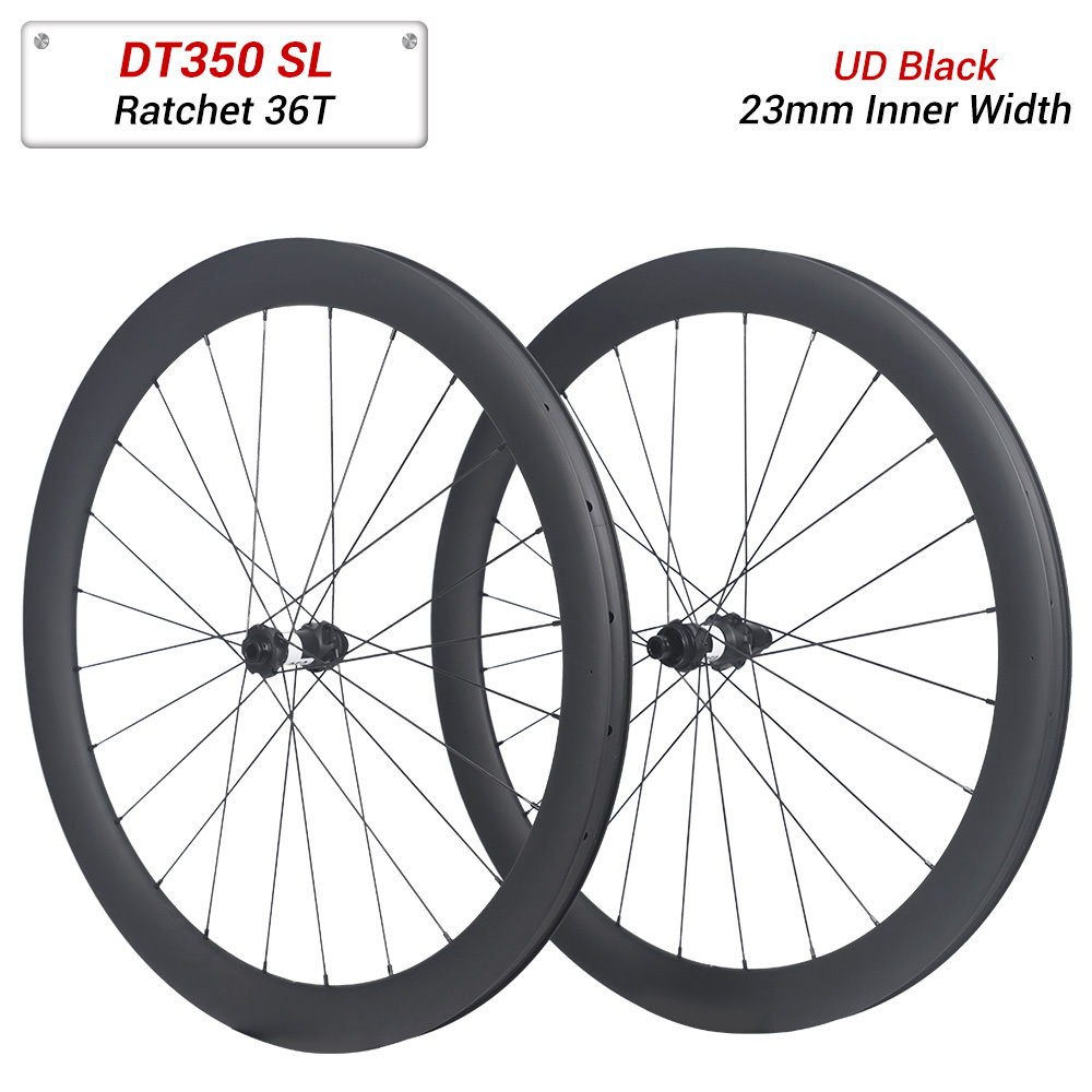 ProX DT350 Road Carbon Wheelset | 23mm Inner Width Disc Brake Carbon Road Wheels