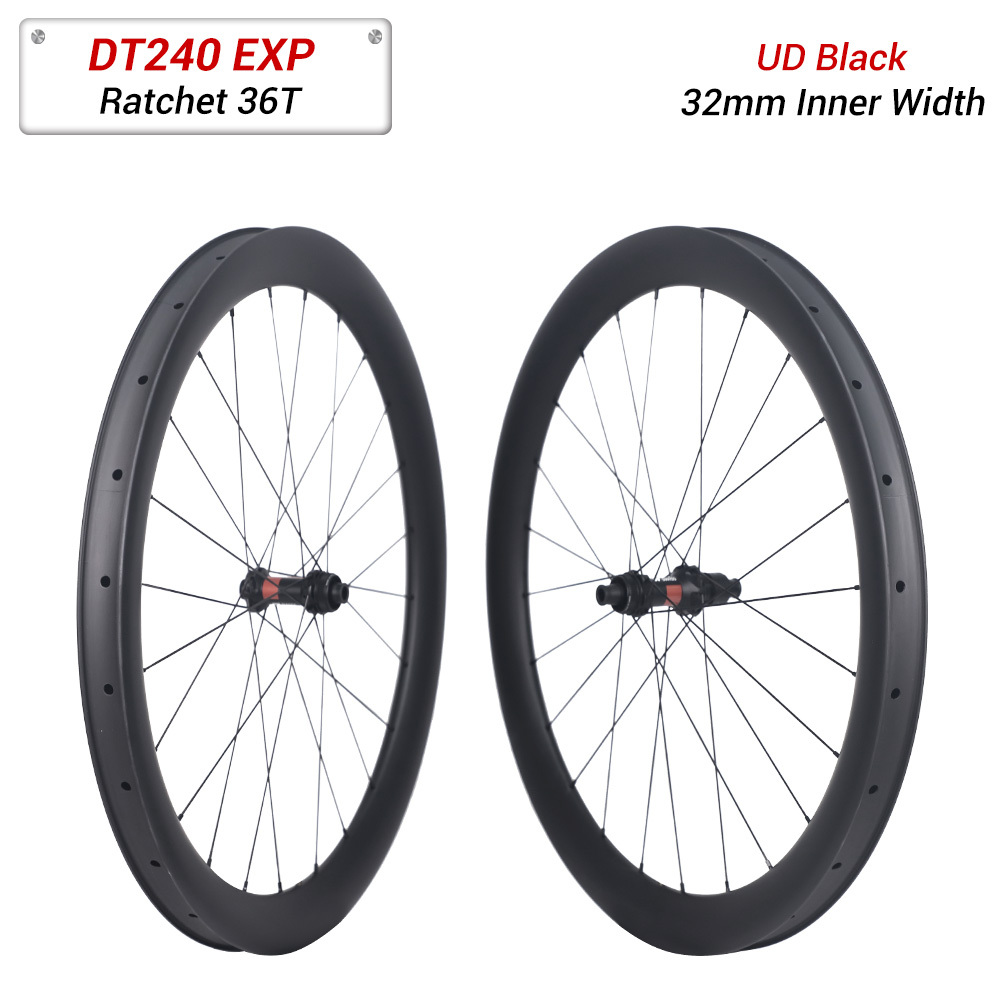 ProX DT240 Gravel Carbon Wheels | 32mm Inner Width Super Wide Rims for Rough Terrain Control