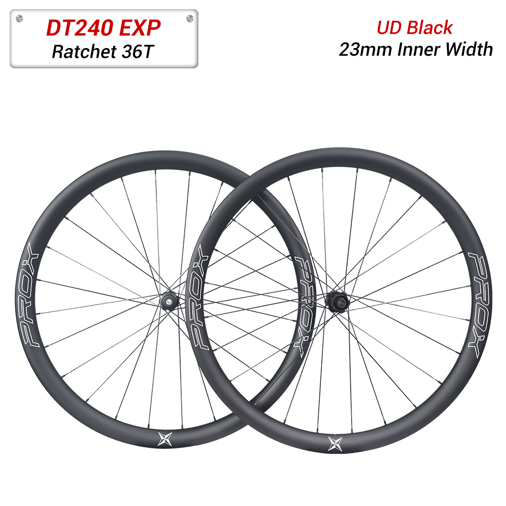 ProX DT240 Road Carbon Wheels | High-Perfomance Road Wheel With 23mm Inner Width Rims