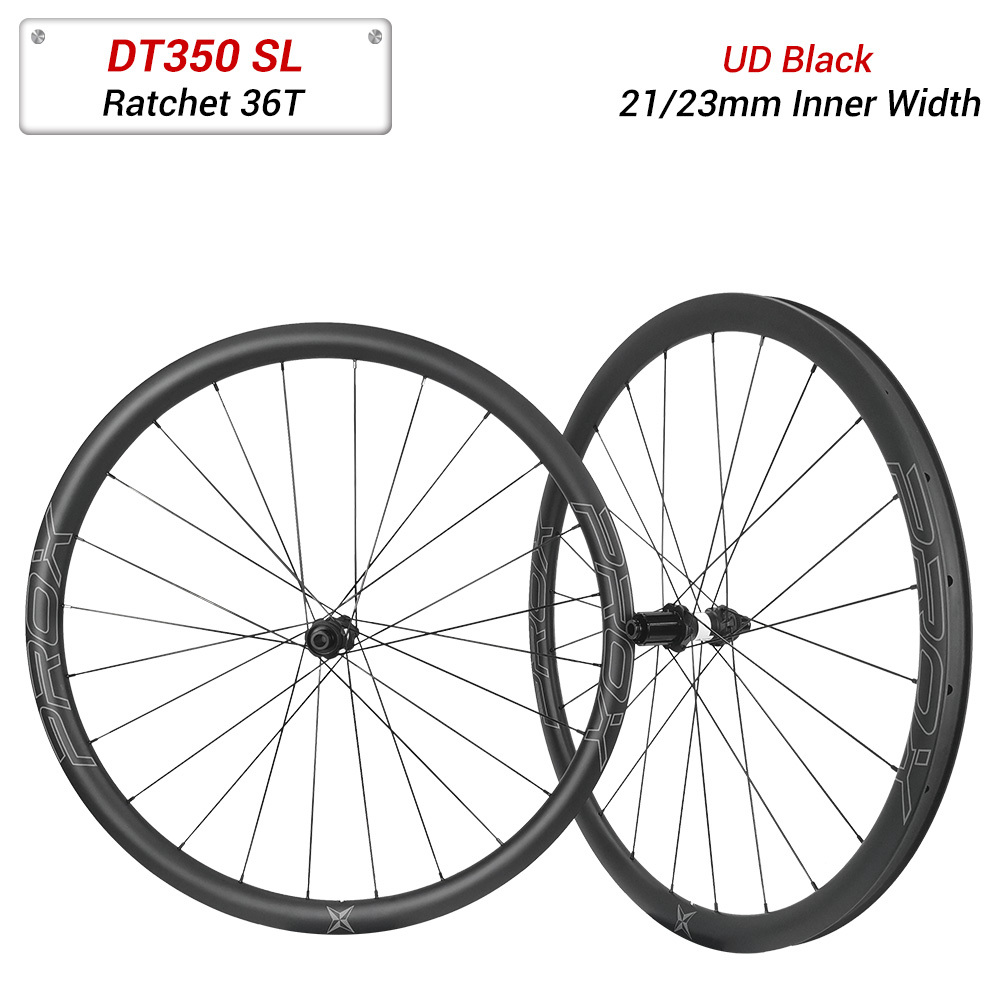 ProX DT350 Gravel Carbon Wheels | Tubeless-Ready Wheelset Built for Gravel Adventures