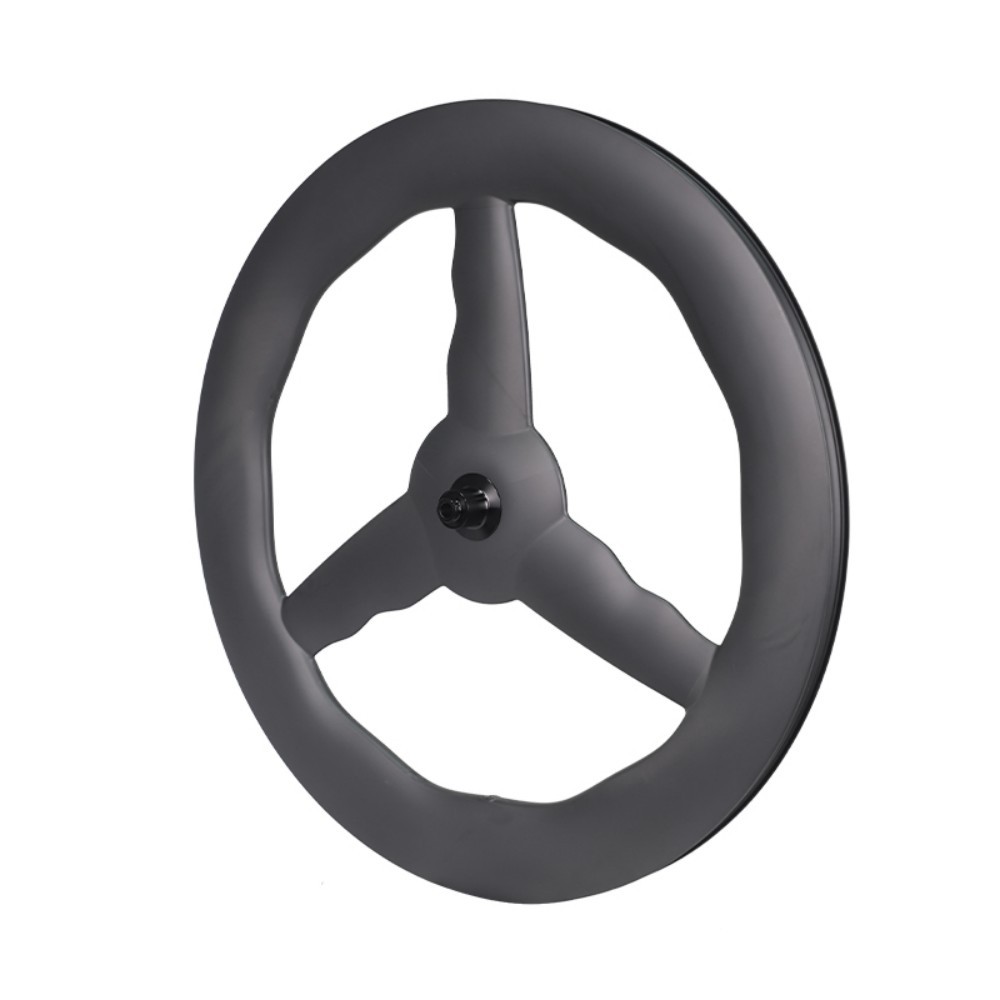 ProX Tri-Spoke 700C Undulating Wavy 3-Spoke Carbon Wheels