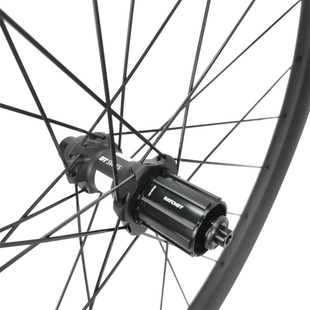 ProX DT350 Carbon Road Wheelset | Rim Brake Upper Mid-range Reliable Carbon Wheels For Training