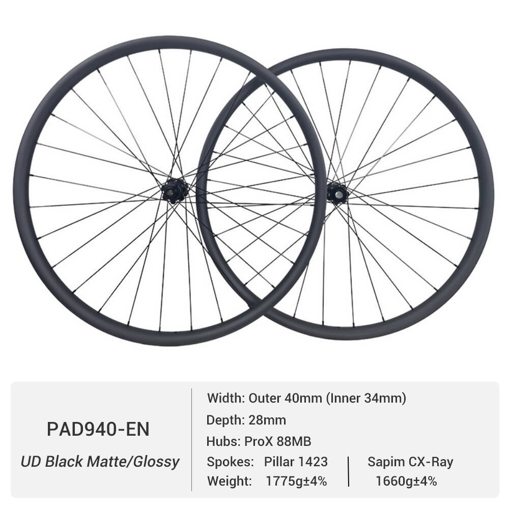 ProX Mountain Bike Carbon Fibre Wheels 88MB MTB ODM Ratchet System Wheels
