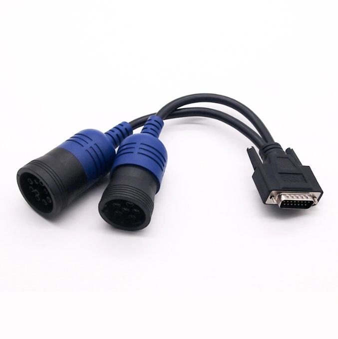 Truck engine diagnostic line