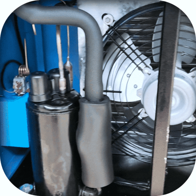 Rotary Screw Air Dryer: 20HP & Energy-Conscious Design"