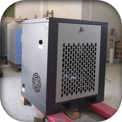 SC-ACBS100 model 75kw compressor with wooden case packaging