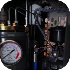 China combined screw air compressor manufacturer assembly process