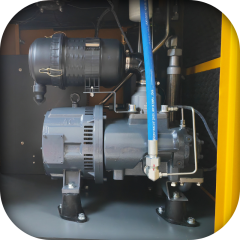 DGSCEE-SCAIR 75kw Industrial Air Compressor in Manufacturing Plant Setting