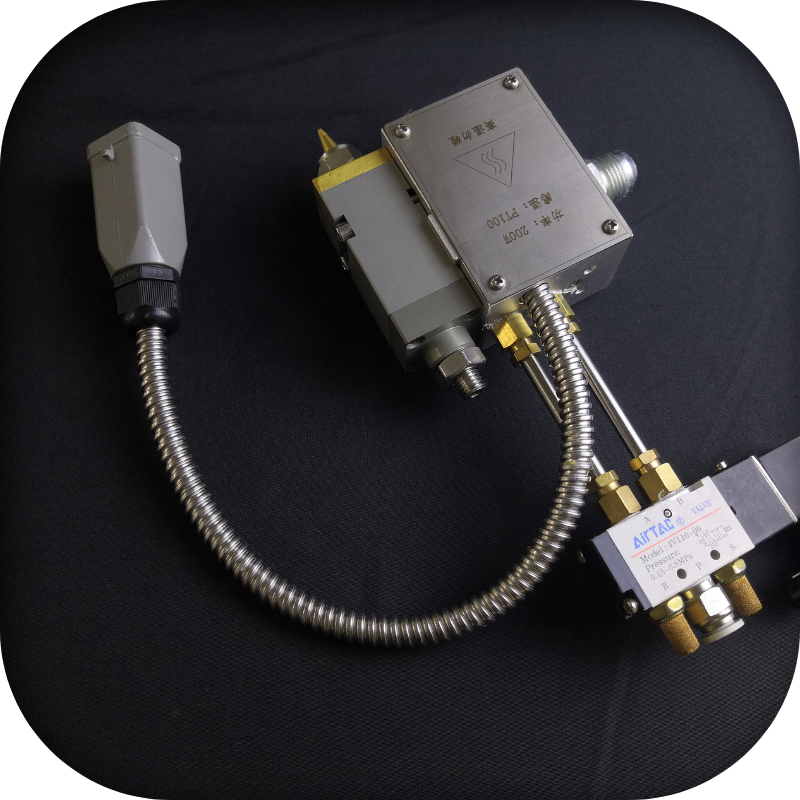 Industrial adhesive dispensing equipment for carton sealing