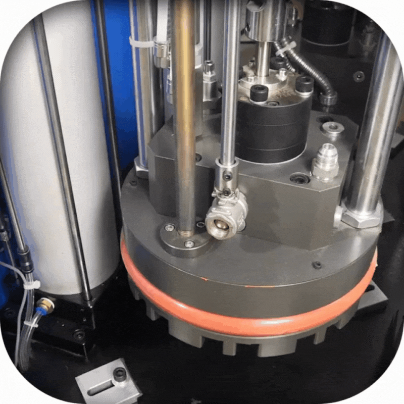 SCAIR PUR hot melt adhesive coating machine for book binding