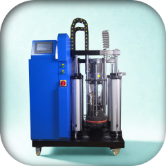 Hot melt adhesive extruder and coating machine for binding applications