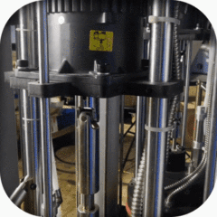 Industrial hot melt device with precision temperature control ±1°C