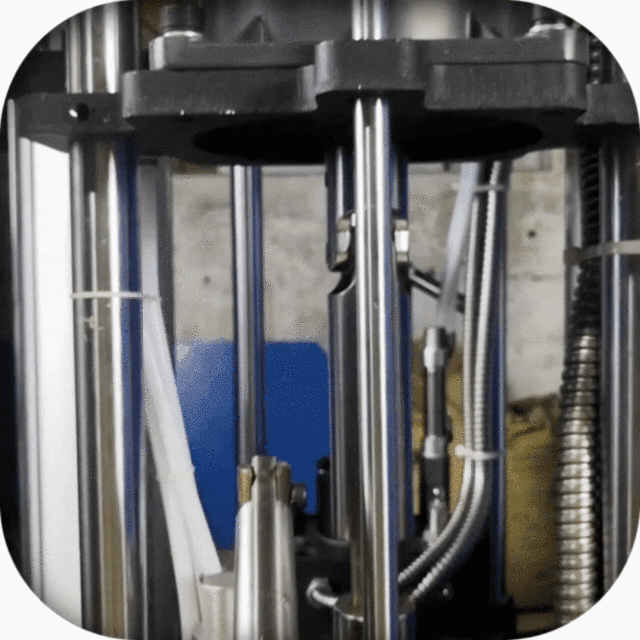 PUR adhesive production equipment with 20kg/h melting rate