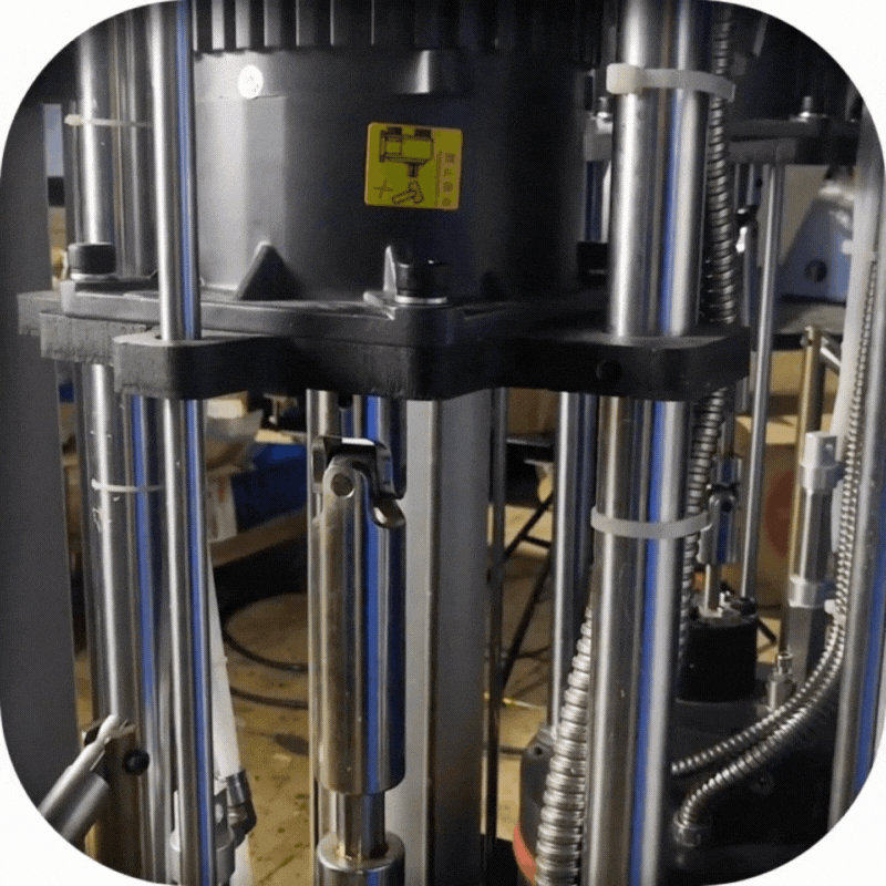 Precision adhesive dispensing machine with K-type temperature sensing