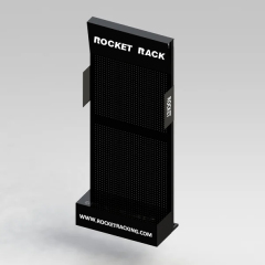 Hardware Tools Display with Slanted Logo Box