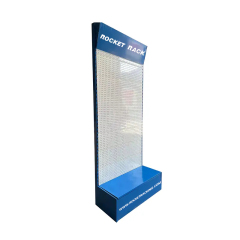 Hardware Tools Display with Slanted Logo Box