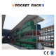 Galvanized Outdoor Cantilever Racking System with Roof
