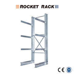 Hot Dip Galvanizing Cantilever Racking for Outdoor Anti-Rust Using