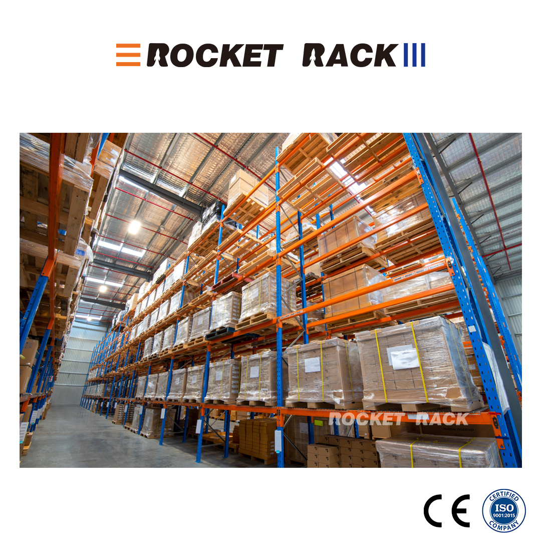 EU Standard Q235B Heavy-Duty Steel Pallet Racks For Warehouse
