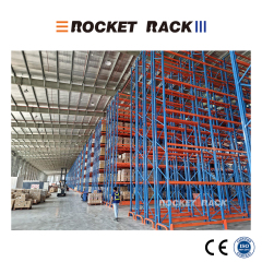 Double-Depth Heavy Duty Pallet Racking for Warehouse Storage