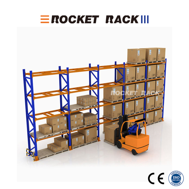 Heavy Duty Pallet Racking System for Industrial Warehouse