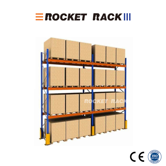EU Standard Q235B Heavy-Duty Steel Pallet Racks For Warehouse