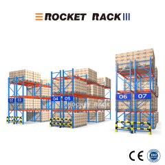 Back to Back Industrial Pallet Racking System For Warehouse Storage
