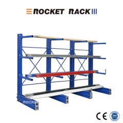 H-shaped Steel Cantilever Racking System For Long Items