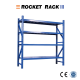 Blue 500KG Multi-Level Medium Duty Stacking Rack with Boltless Design