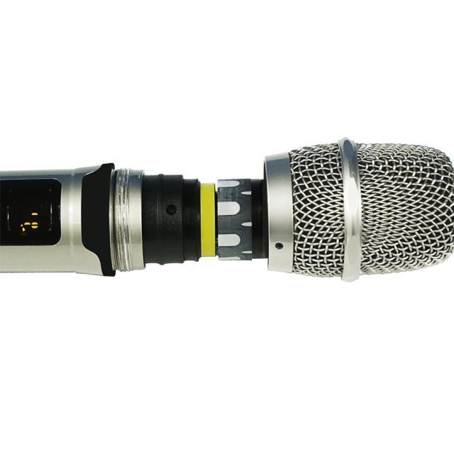 Outdoor party metal material ktv wide range best wireless microphone for karaoke