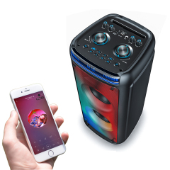 High quality new 2024 mp3 players bluetooth karaoke party speaker sound box