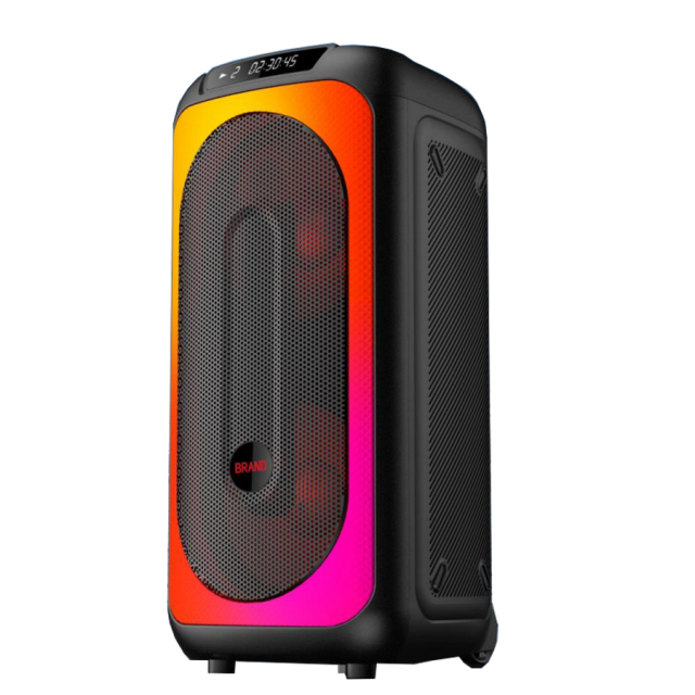 High quality 8 inch 100 watts wireless karaoke DJ sound box party outdoors speakers