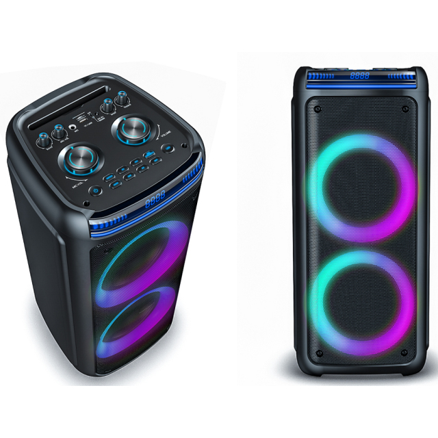 High quality new 2024 mp3 players bluetooth karaoke party speaker sound box
