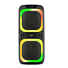 Bluetooth karaoke portable 40w professional wireless outdoor party speakers with mic