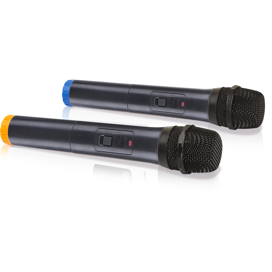 Cordless 10M karaoke good sound plastic microphone for music system