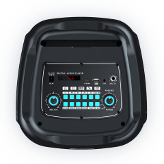 Professional audio equipment wireless karaoke speaker with mic and bluetooth