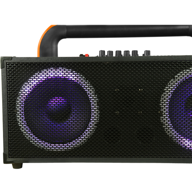 Original design bluetooth rechargeable portable speaker dual 8 10 Inch