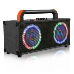 Original design bluetooth rechargeable portable speaker dual 8 10 Inch