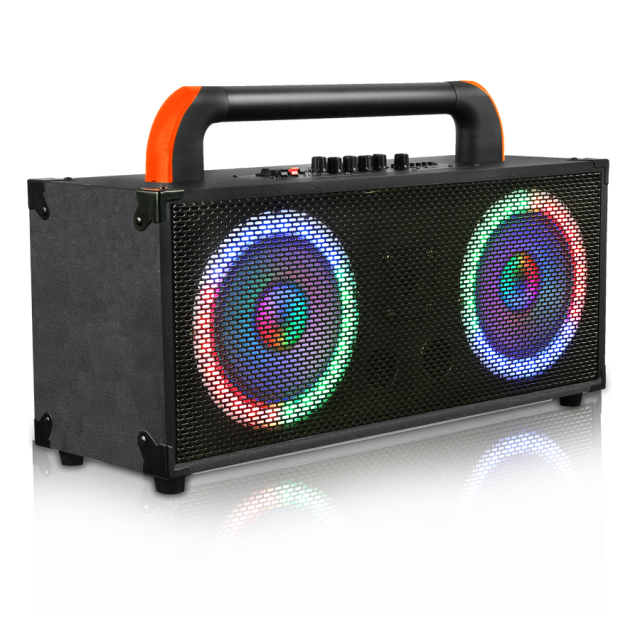 Original design bluetooth rechargeable portable speaker dual 8 10 Inch