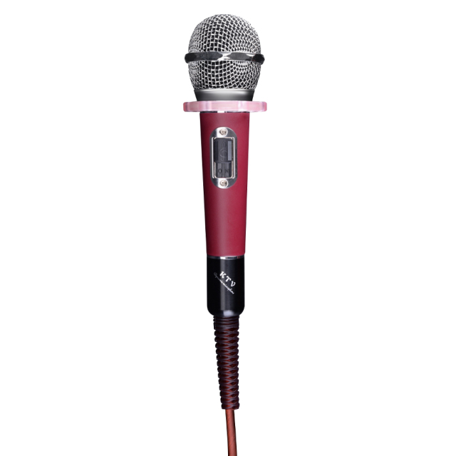 Professional Handheld Portable Conference Room Magic Sing Karaoke Cable Microphone with 6.5mm Interface