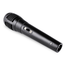 3.5mm extension cable with microphone metal material karaoke black handheld cord microphone