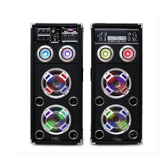 12 inch 1000w professional music wooden powered  active speakers