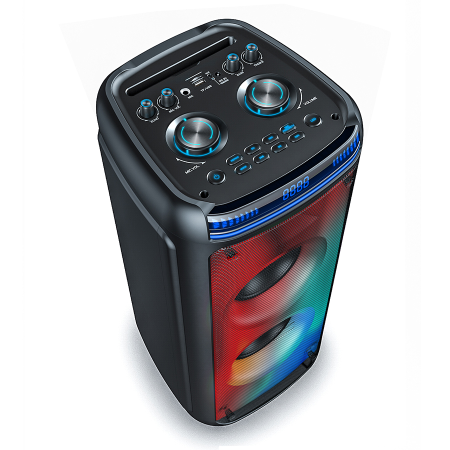 High quality new 2024 mp3 players bluetooth karaoke party speaker sound box