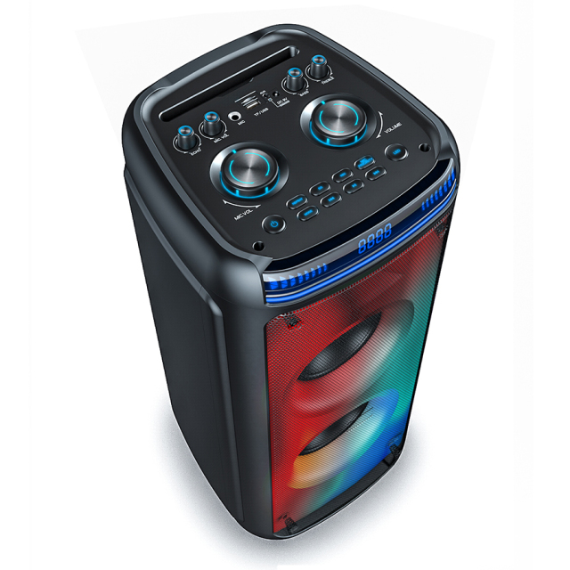 High quality new 2024 mp3 players bluetooth karaoke party speaker sound box