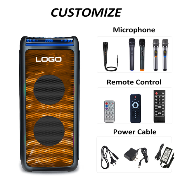 High quality new 2024 mp3 players bluetooth karaoke party speaker sound box