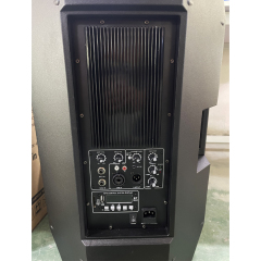 Custom 600W 15 inch professional audio pa speakers with build in amplifier
