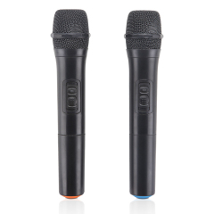 Cordless 10M karaoke good sound plastic microphone for music system