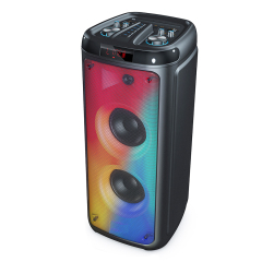 Longwind portable outdoor party dj karaoke speaker pa system with wheels